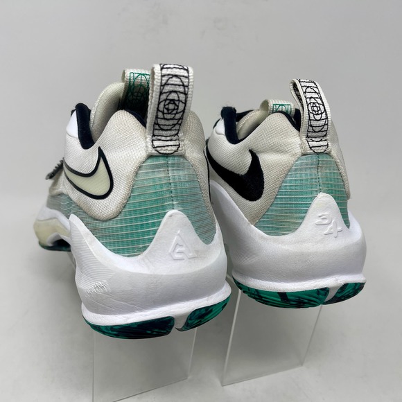 Nike Zoom Freak 3 Sneakers Mens Sz 8 White & Teal 7,0,9:K.5.7 - Picture 5 of 13